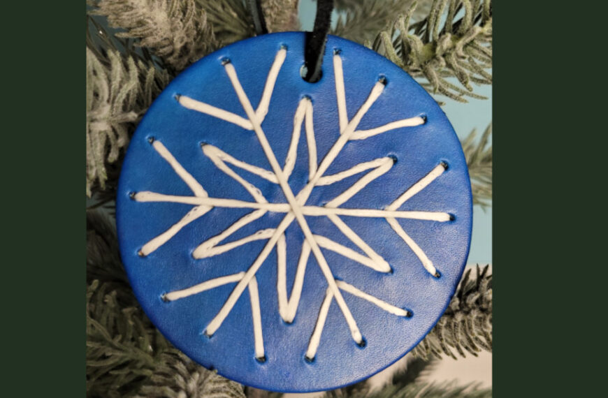 Snowflake ornament kit header